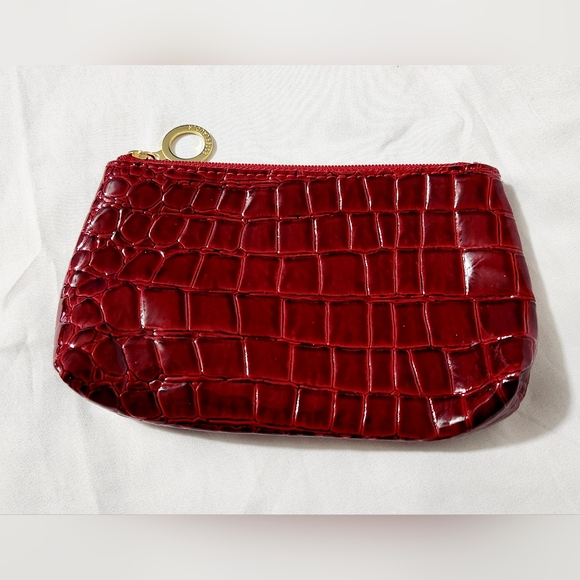 Estée Lauder Red Animal Skin Makeup Bag - Picture 5 of 5